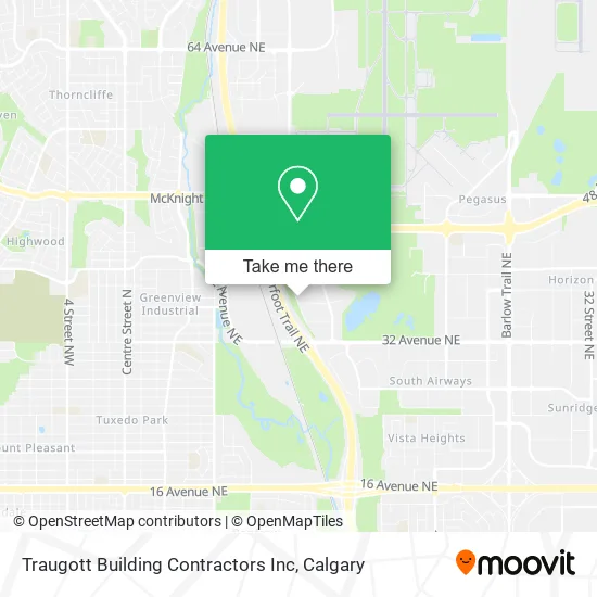 Traugott Building Contractors Inc map
