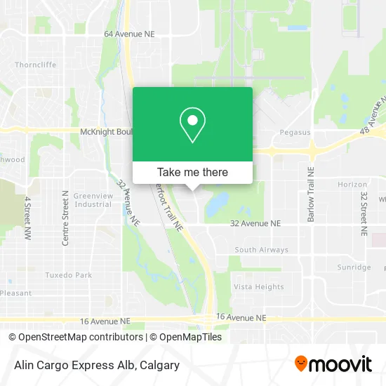 Alin Cargo Express Alb map