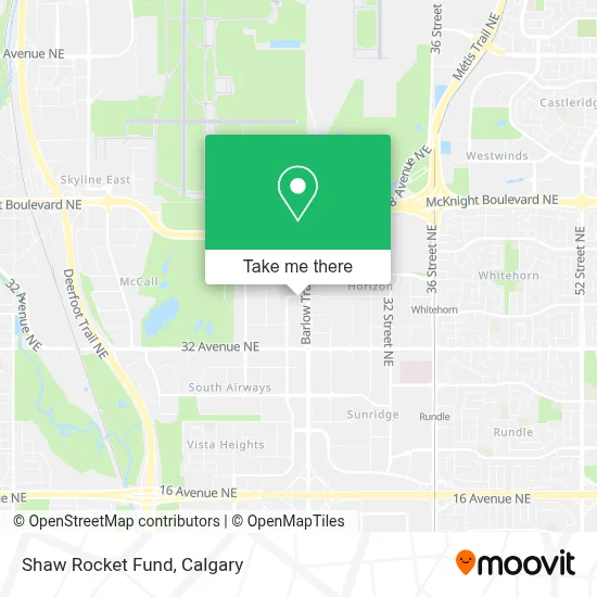 Shaw Rocket Fund map