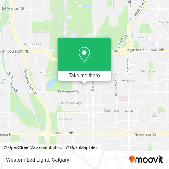 Western Led Lighti map