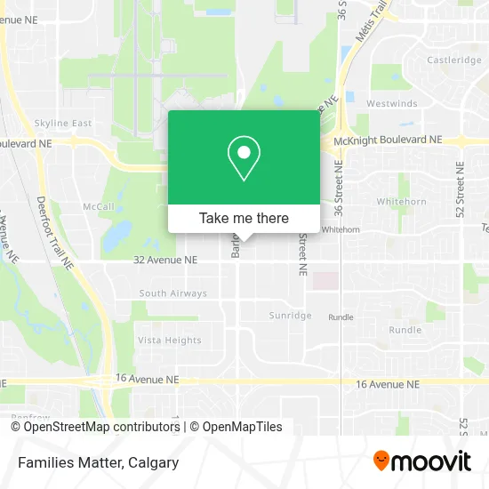 Families Matter map