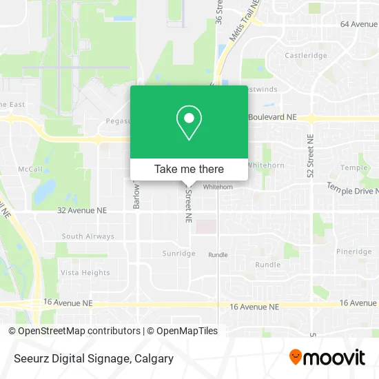 Seeurz Digital Signage map