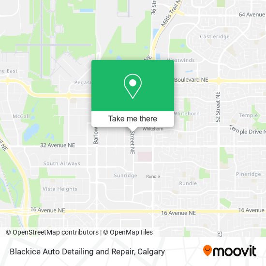 Blackice Auto Detailing and Repair map