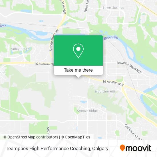 Teampaes High Performance Coaching map