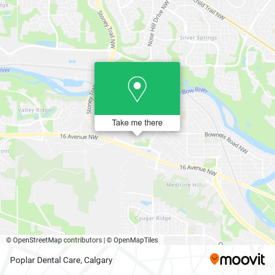 Poplar Dental Care map