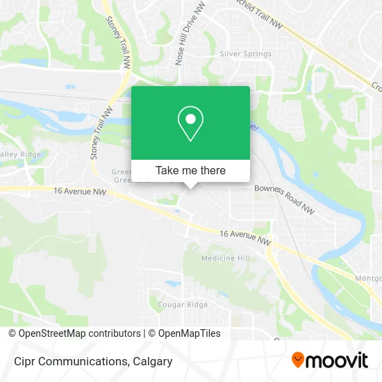 Cipr Communications map