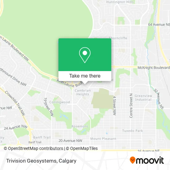 Trivision Geosystems map