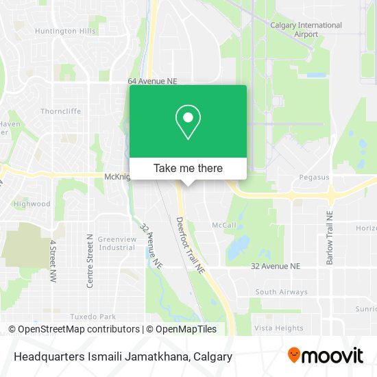 Headquarters Ismaili Jamatkhana map
