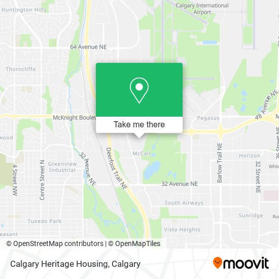 Calgary Heritage Housing map