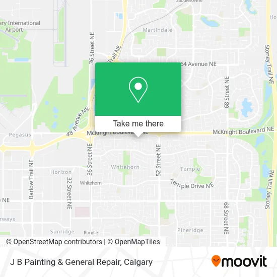 J B Painting & General Repair map