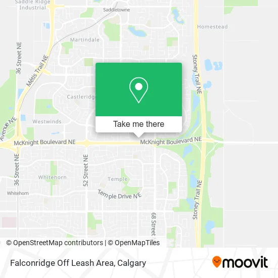 Falconridge Off Leash Area plan