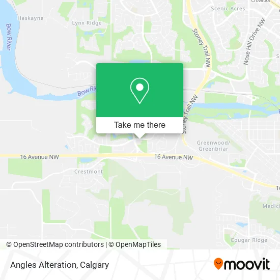 Angles Alteration map