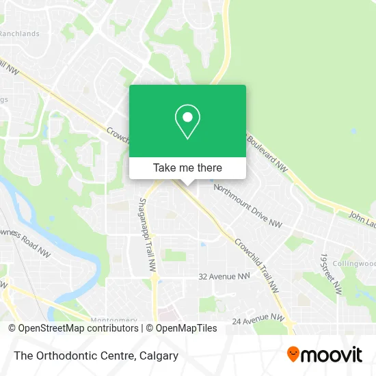 The Orthodontic Centre map