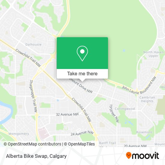 Alberta Bike Swap plan