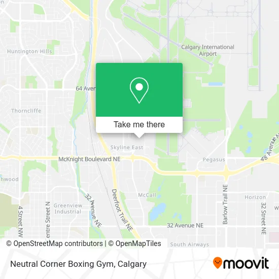 Neutral Corner Boxing Gym map