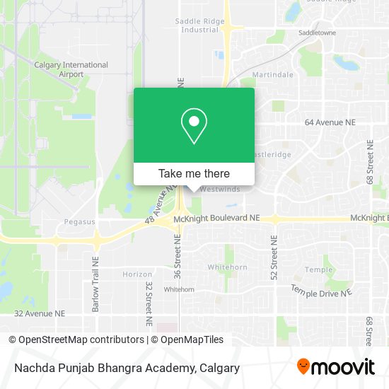 Nachda Punjab Bhangra Academy map