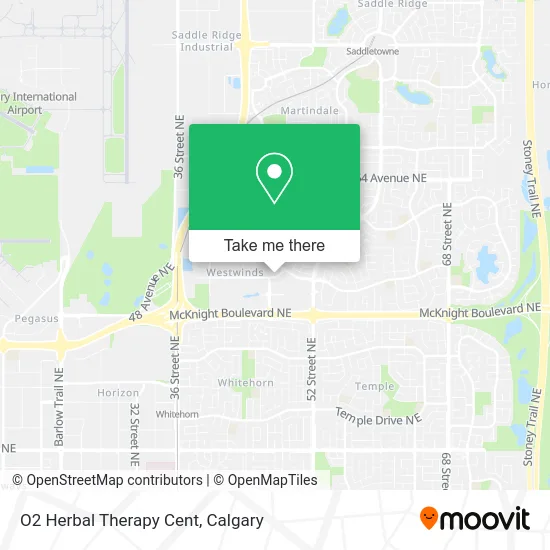 O2 Herbal Therapy Cent map