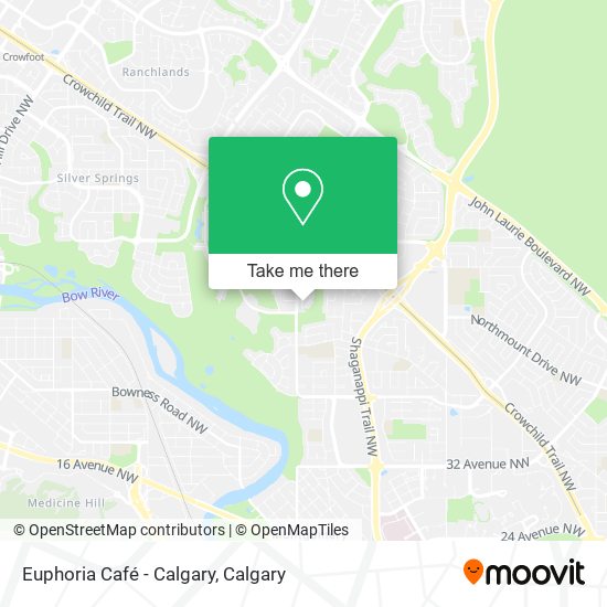 Euphoria Café - Calgary plan