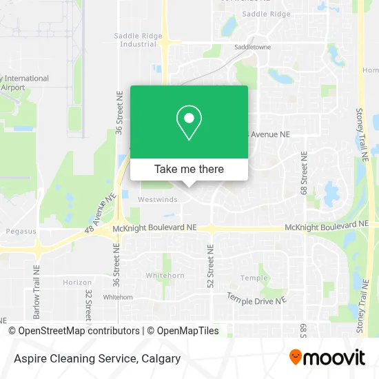 Aspire Cleaning Service map