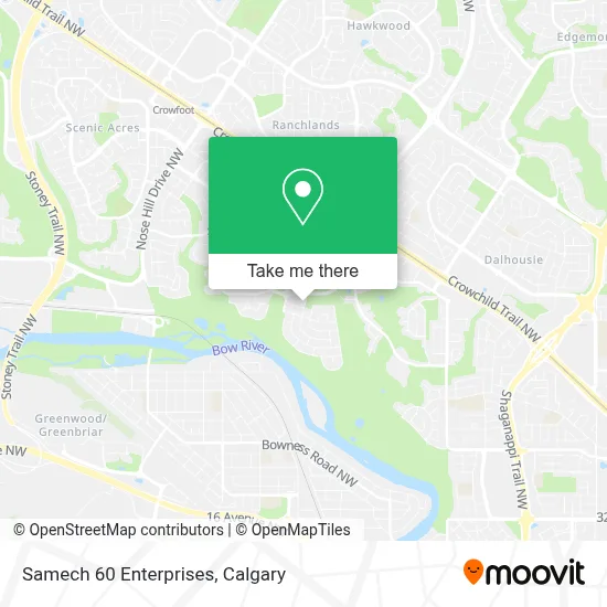 Samech 60 Enterprises map