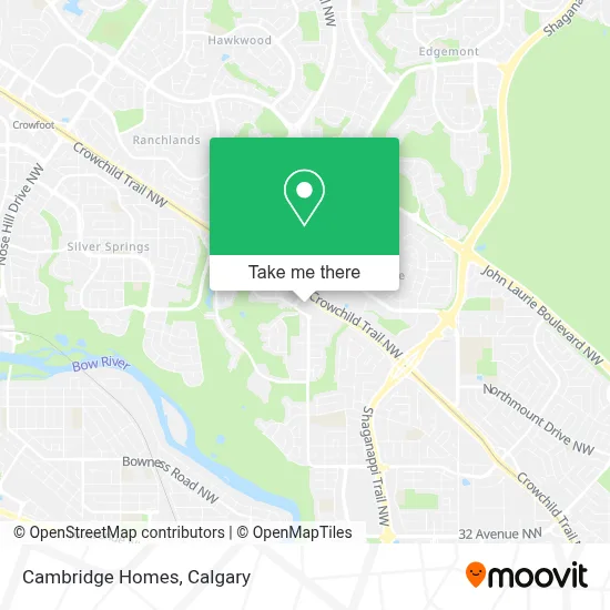 Cambridge Homes map