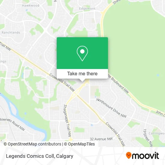 Legends Comics Coll map