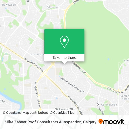 Mike Zahner Roof Consultants & Inspection map