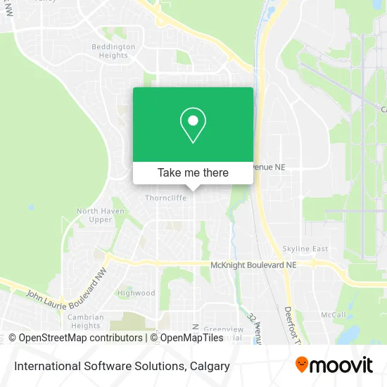 International Software Solutions map