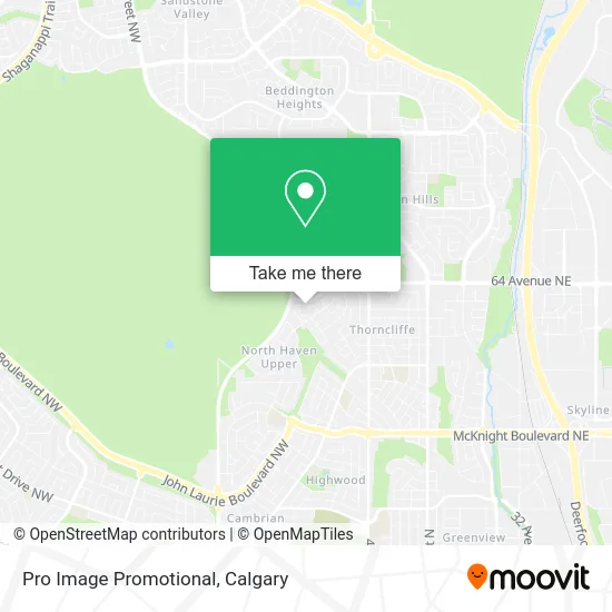 Pro Image Promotional map