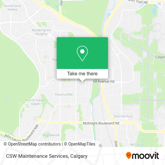 CSW Maintenance Services map