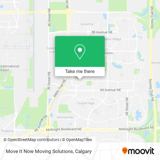 Move It Now Moving Solutions map