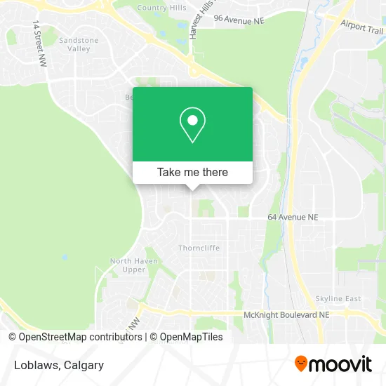 Loblaws map