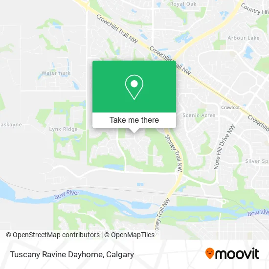Tuscany Ravine Dayhome map
