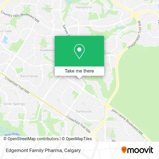 Edgemont Family Pharma map