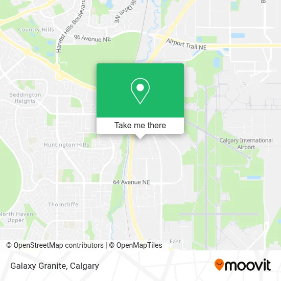 Galaxy Granite map