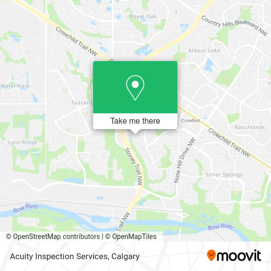Acuity Inspection Services map