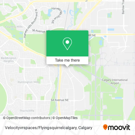 Velocityvrspaces / Flyingsquirrelcalgary map