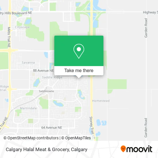 Calgary Halal Meat & Grocery map