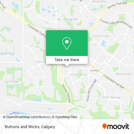 Buttons and Wicks map