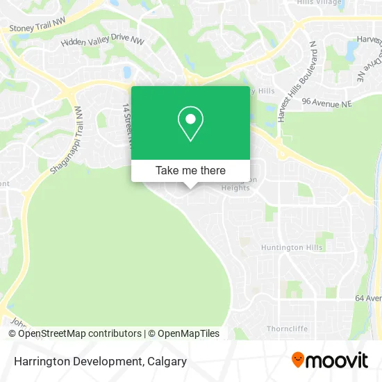 Harrington Development map
