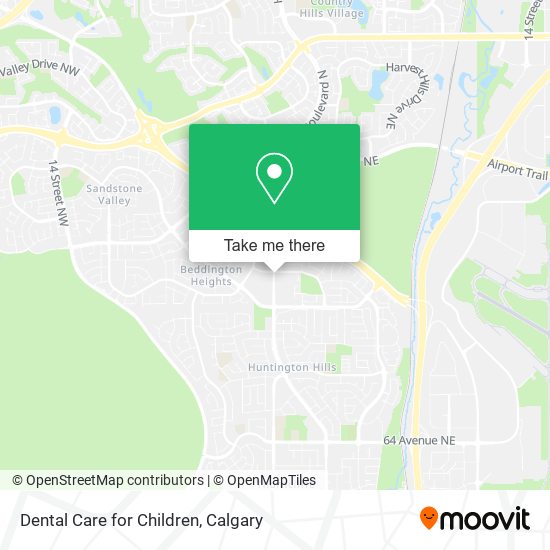 Dental Care for Children map