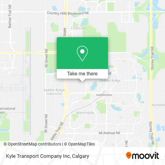 Kyle Transport Company Inc map