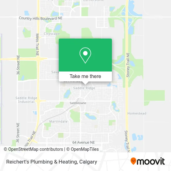 Reichert's Plumbing & Heating map