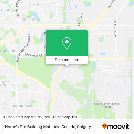 Home's Pro Building Materials Canada plan