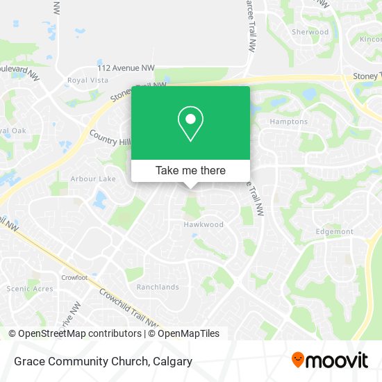 Grace Community Church map