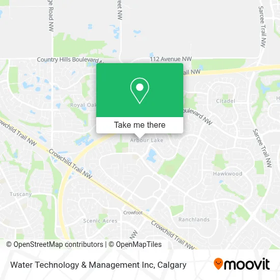 Water Technology & Management Inc map