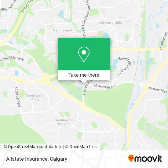 Allstate Insurance map