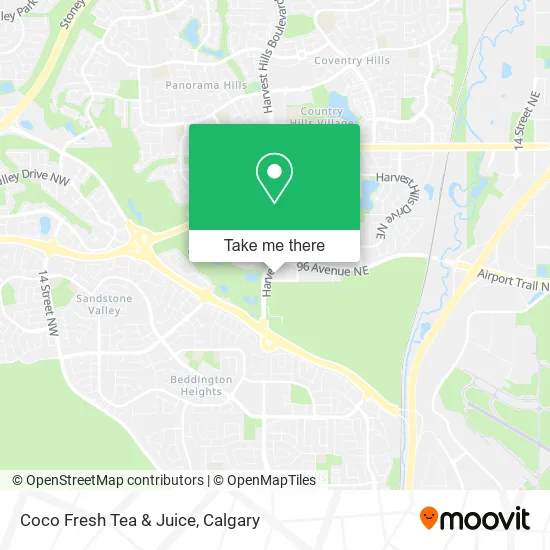 Coco Fresh Tea & Juice map