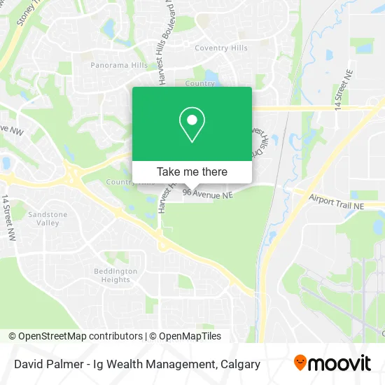 David Palmer - Ig Wealth Management map