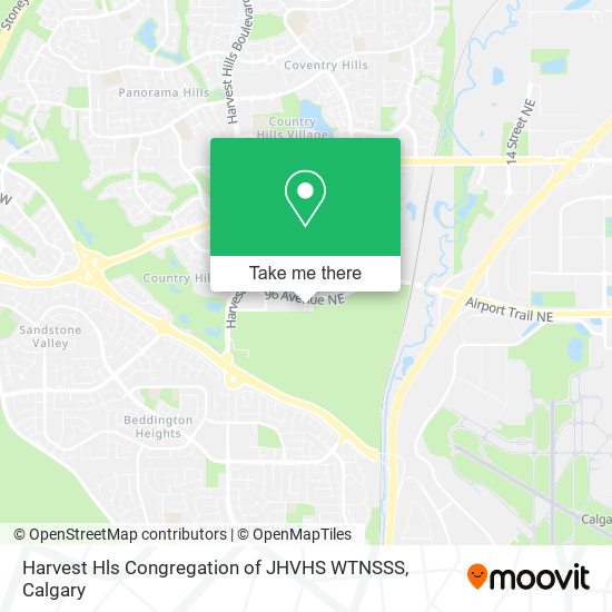 Harvest Hls Congregation of JHVHS WTNSSS map